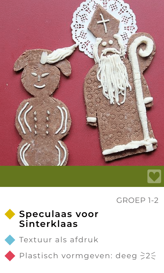 Lessen Sinterklaas beeldende vorming